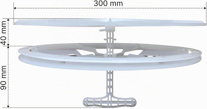 Gewächshaus Öffner Alternative – Manuelle Lüftungsklappe für Polycarbonat, einfache Montage ohne Fen