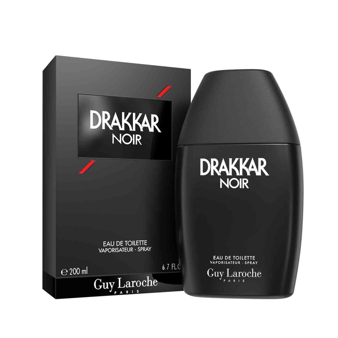 Guy Laroche Drakkar Noir EDT Spray ,200ml (1er Pack) fougere,aromatic 200 ml (1er Pack), fougere,aro