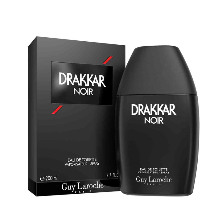 Guy Laroche Drakkar Noir EDT Spray ,200ml (1er Pack) fougere,aromatic 200 ml (1er Pack), fougere,aro