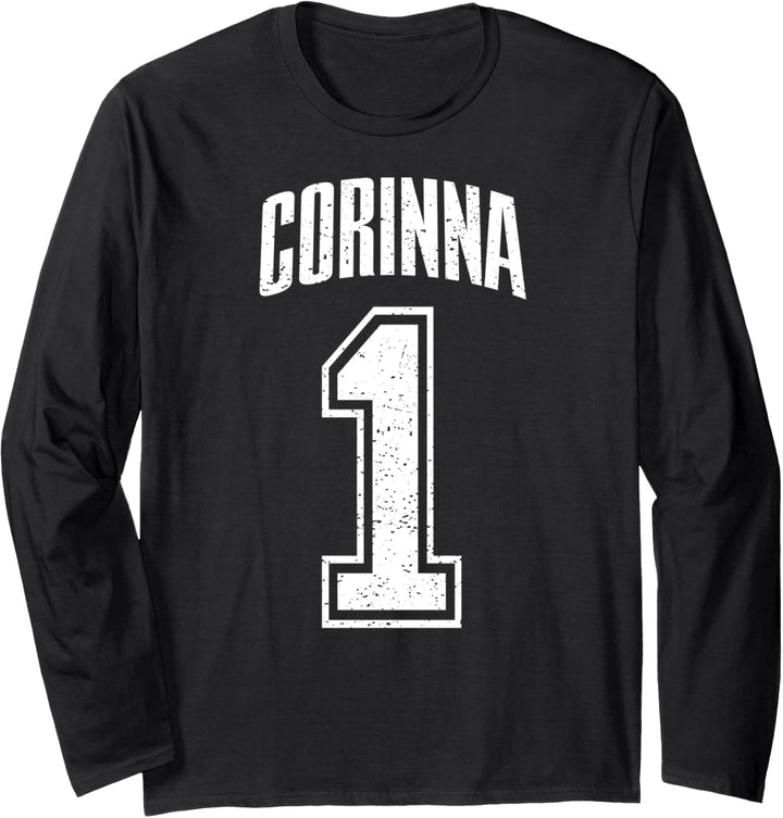 Corinna Supporter Number 1 Grösster Fan Langarmshirt