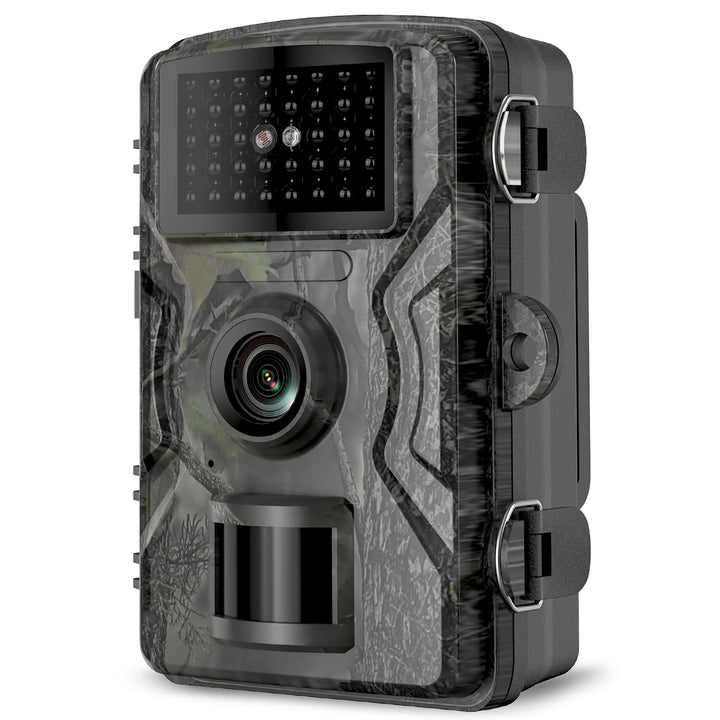Wildkamera, 60MP 4K Video Wildtierkamera, 0,1 Sekunden ausgelöste IP66 wasserdichte Wildkamera mit N