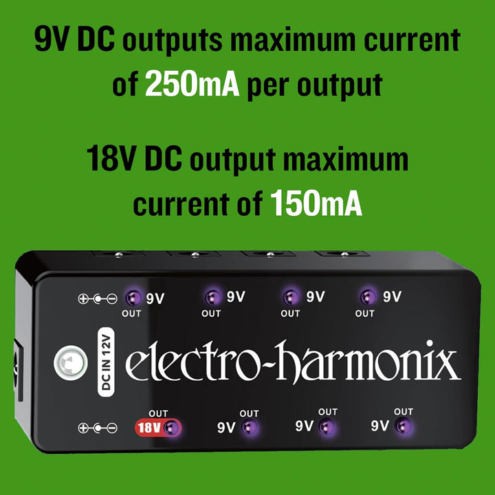 Electro Harmonix S8 Multi-Output Power Supply