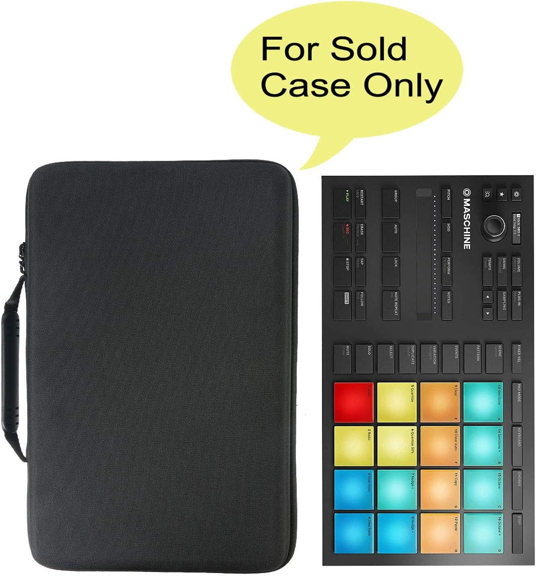 co2CREA Tasche für Native Instruments Maschine Mikro Mk3 DJ Controller und Kabel,Nur Tasche Tasche f