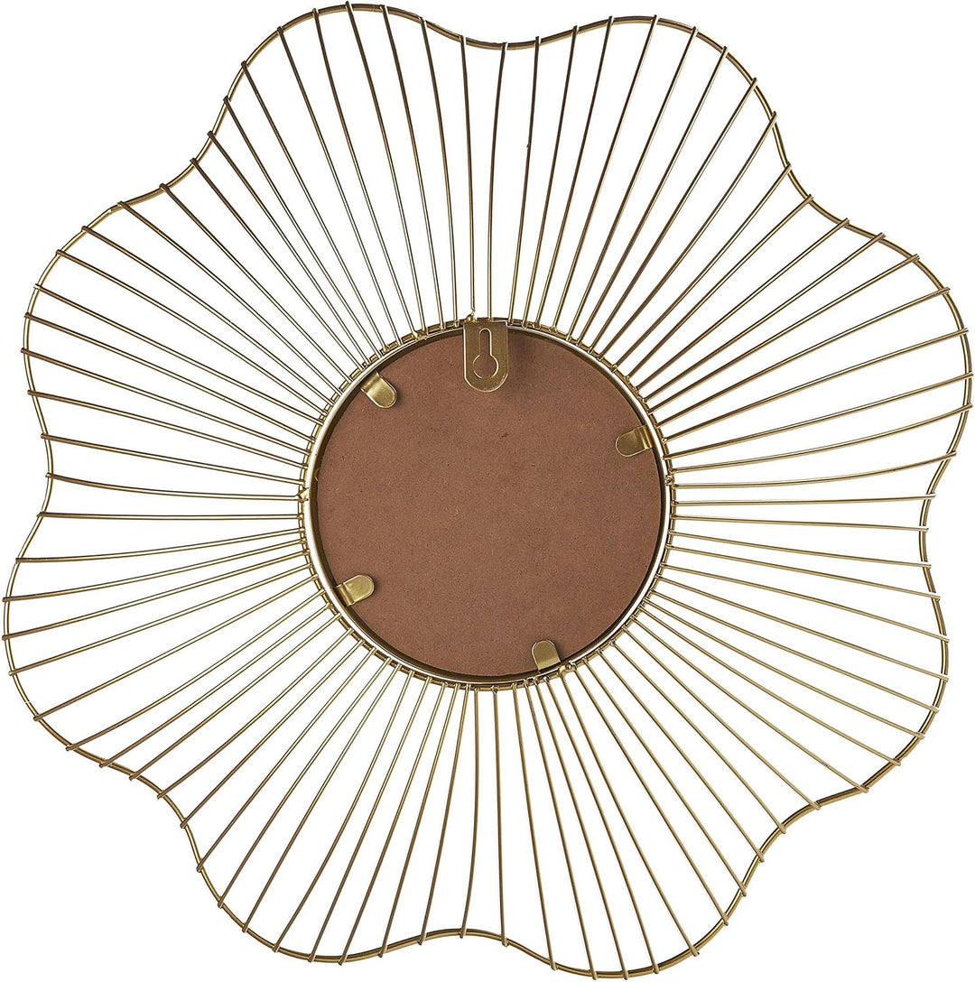 Wandspiegel gold Eisen dia. 40 cm glamour Sens