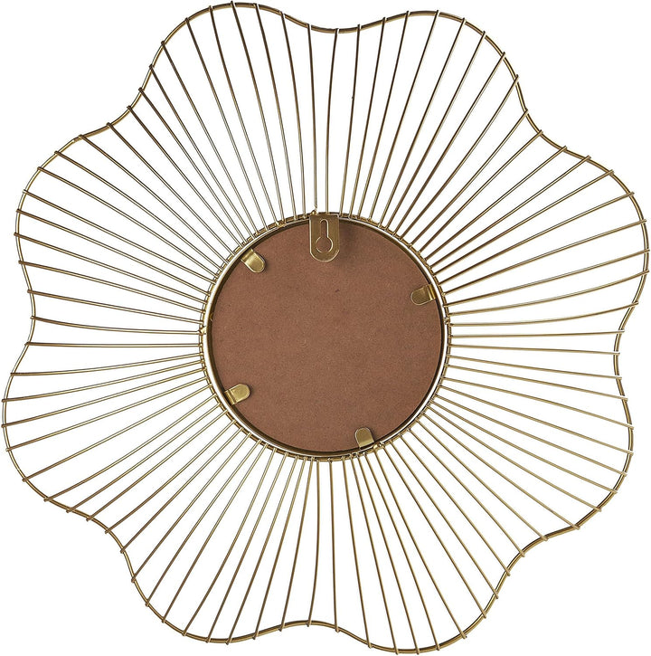 Wandspiegel gold Eisen dia. 40 cm glamour Sens