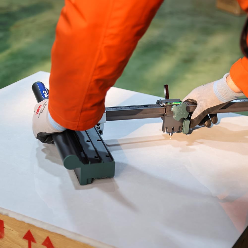 TCut Lite T-förmiger tragbarer manueller Fliesenschneider für Porzellan, Keramik, Fliesen, 90 cm Län