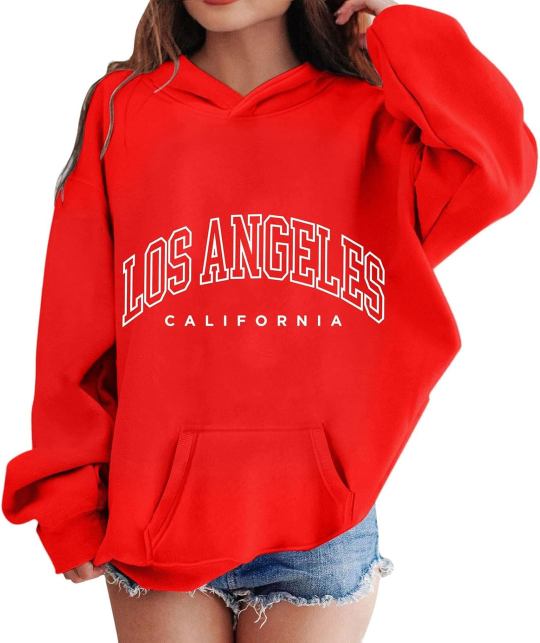 Generisch Mädchen Kapuzenpullover Langarm Sweatshirt Weicher Hoody Mit Grafik Süsses Kinderoberteil