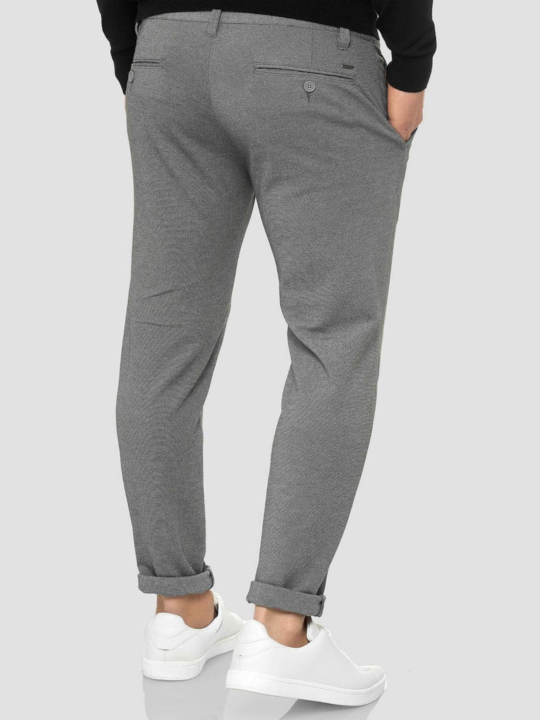 Indicode Herren Rodekro Performance Pants | Chinohose Herrenhose Super Stretch Stoffhose Bequeme Bus