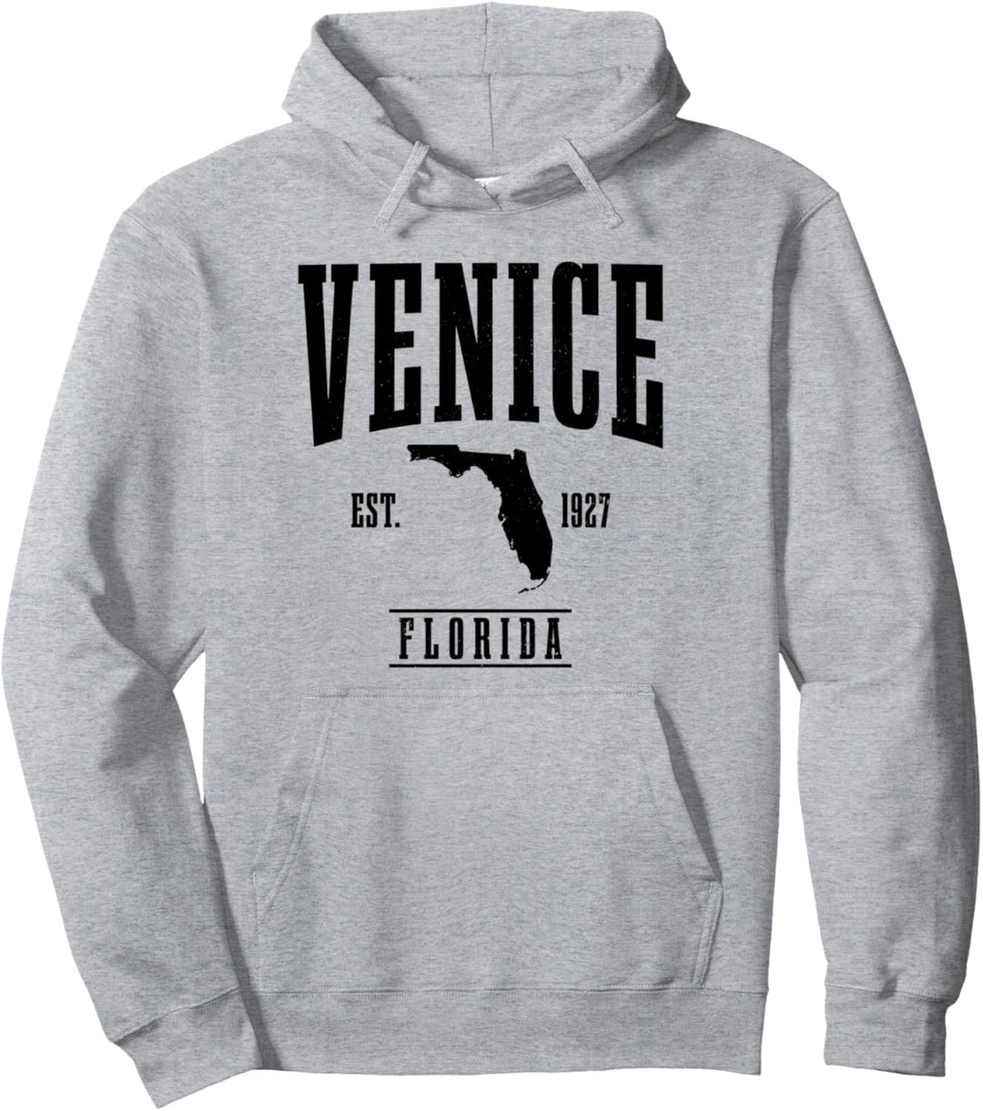 Venice Florida Vintage Beach USA Amerika Souvenir Pullover Hoodie
