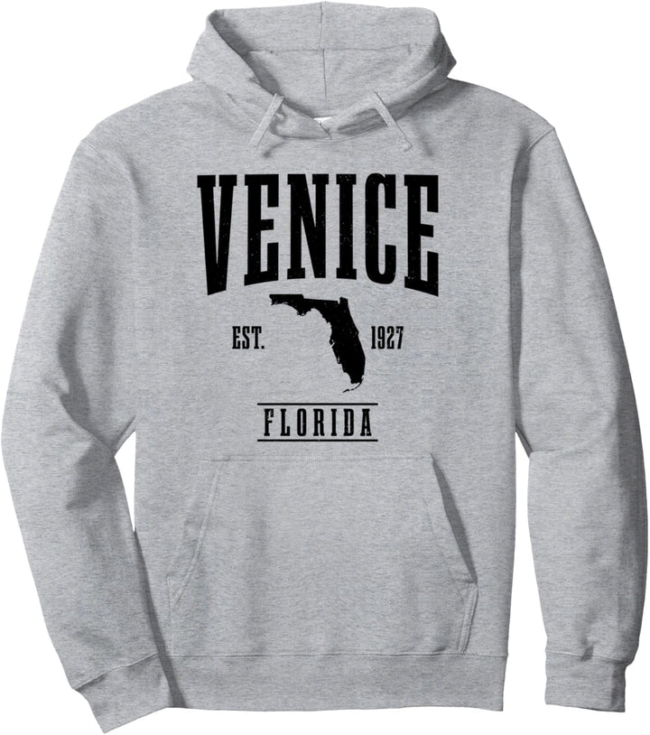 Venice Florida Vintage Beach USA Amerika Souvenir Pullover Hoodie