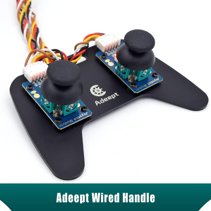 Adeept 5-DOF Roboterarm-Set für Raspberry Pi 4 B 3 B+ B A+, programmierbare DIY-Codierung STEM Educa
