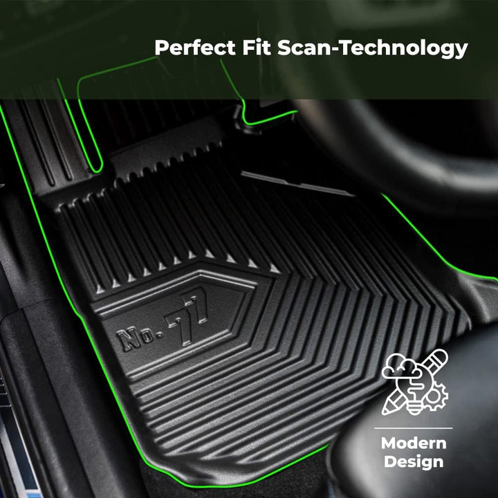 FROGUM No.77 Gummimatten Ganzjahresset von Auto Fussmatten Autofussmatten für Ford EcoSport II ab 20