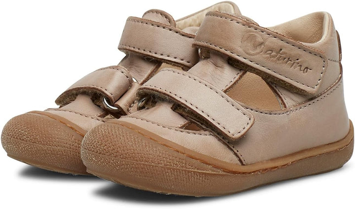 Naturino Halb geschlossene Sandalen 18 EU Grau Tortora 0d08, 18 EU Grau Tortora 0d08