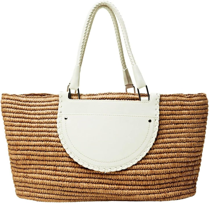 ESPRIT Damen 033ea1o320 Tasche, 110/Off White, Einheitsgrösse