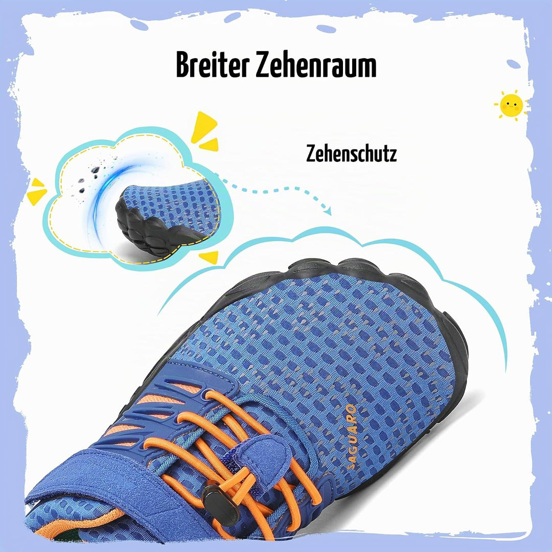 SAGUARO Barfussschuhe Kinder Outdoor Sport Barfuss Schuhe für Jungen Mädchen Gr.24-36 25 EU Neues Bl