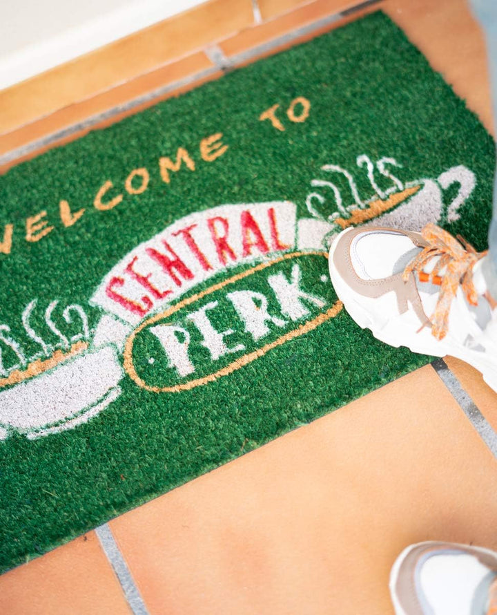 Grupo Erik Kokosmatte Fussmatte Friends Central Perk - Schmutzfangmatte 40x60 cm - Fussmatte Lustig