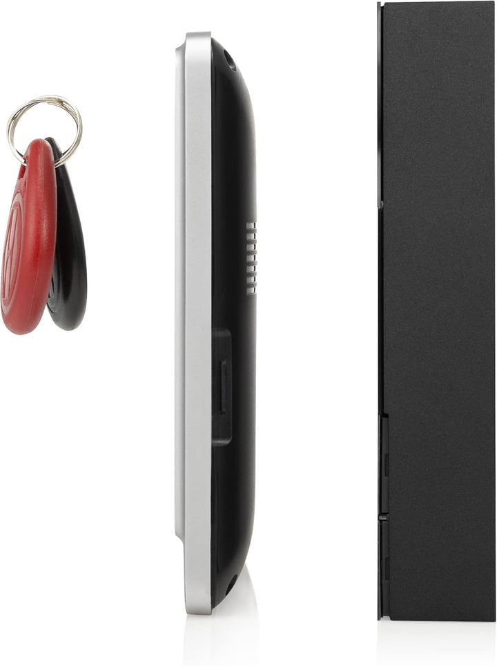 Byron RFID-Videogegensprechanlage mit einem 7 Zoll HD Touchscreen,Videoaufnahmefunktion & Nachtsicht
