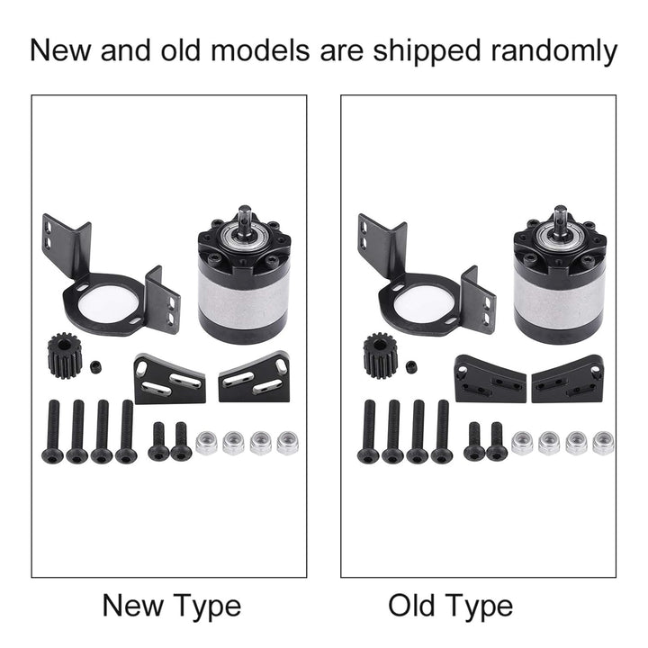 RC Car Gearbox & Motor Mount, RC Crawler Getriebe Getriebegehäuse mit Getriebemotorhalterung für D90