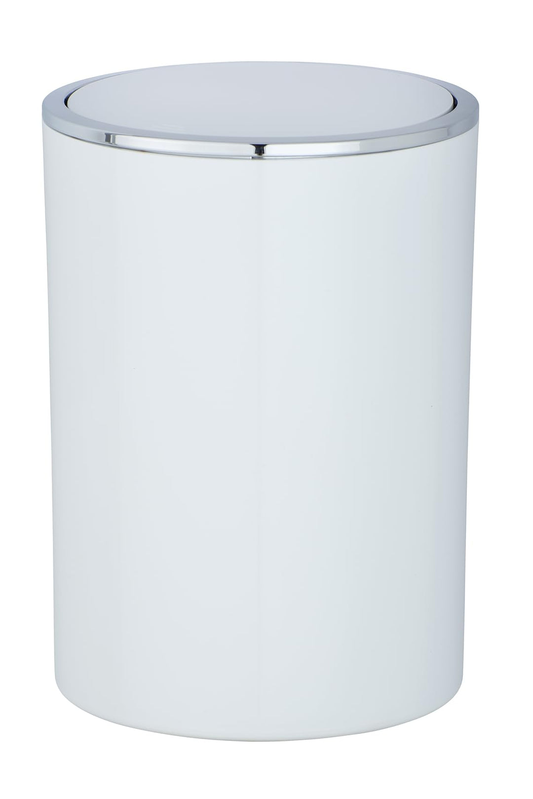 WENKO Kosmetikeimer Mod. Inca 5 Liter Abfallbehälter mit Deckel für Gäste-WC Badezimmer Mülleimer Ku