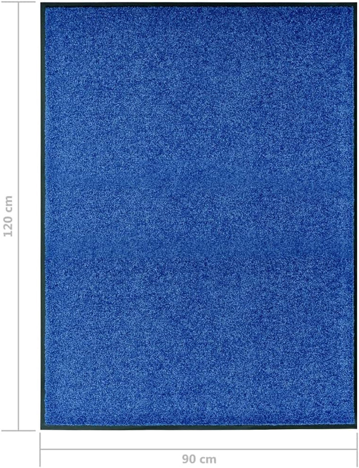 vidaXL Fussmatte Waschbar Schmutzfangmatte Türmatte Fussabtreter Schmutzmatte Schmutzfangläufer Saub