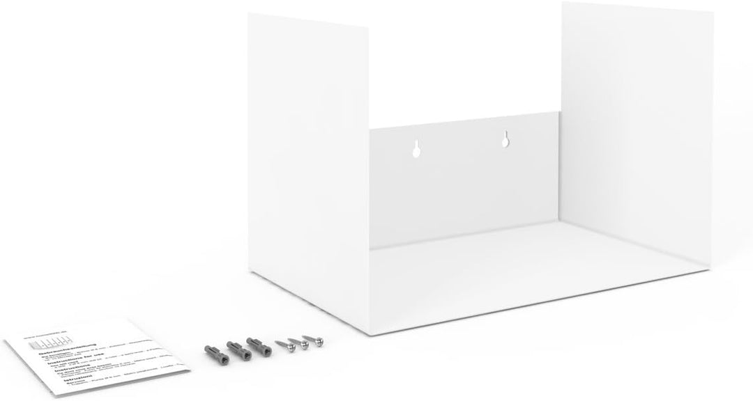 home3000 Kaminholzregal Designregal aus Metall in Weiss