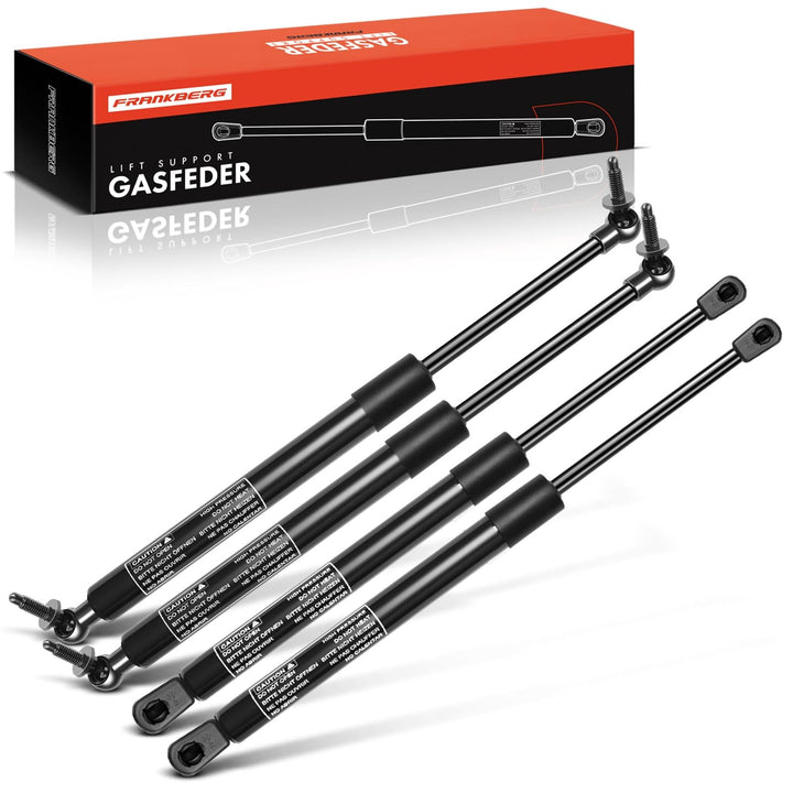 Frankberg 4x Gasfeder Dämpfer Heckklappe Heckscheibe Kompatibel mit Grand Cherokee III WH WK SUV 200