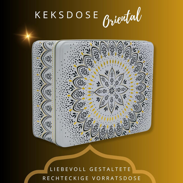 MediMuc Geschenkdose Design Design Sara Miller - Liebevoll gestaltete rechteckige Vorratsdose - Moti