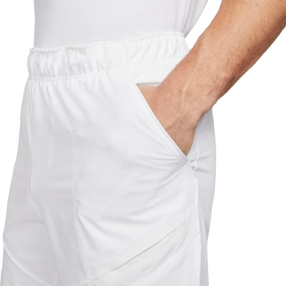 Nike Herren Short Nikecourt Dri-fit Advantage XL White/Black, XL White/Black