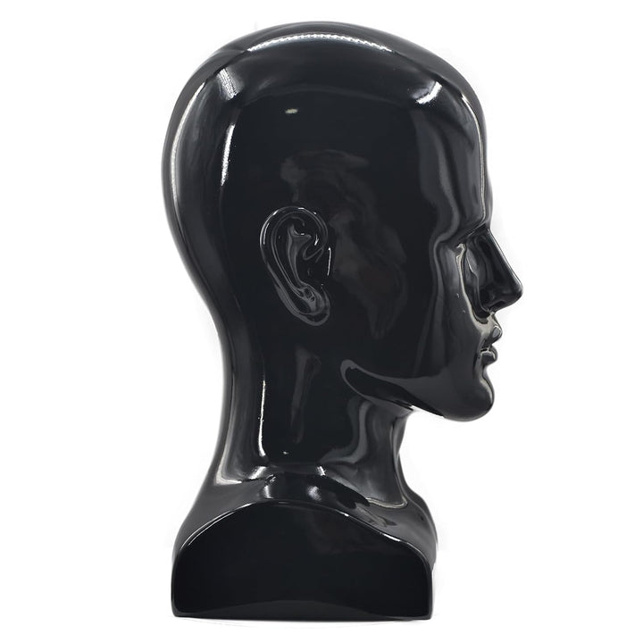Professioneller Mannequinkopf für Herren, für Perücken, Hüte, Kopfhörer, Masken, Sonnenbrillen, Schm
