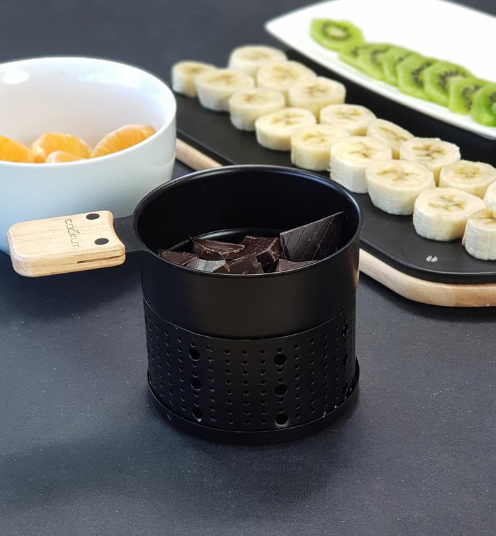 COOKUT- Lumi Choco 2 - Kandiertes Schokoladenfondue - Bereiten Sie in weniger als 5 Minuten EIN köst