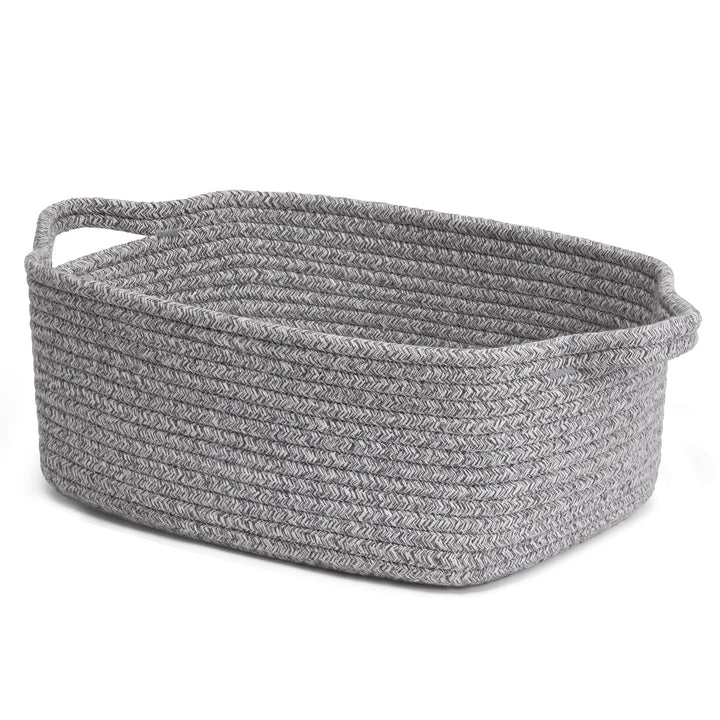 TIMEYARD Aufbewahrungskorb, Geschenkkorb Leer, Baumwolle Organizer Korb für Handtücher, Snacks, Hund