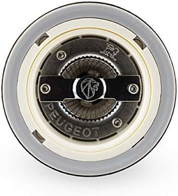 Peugeot Daman Manuelle Salzmühle, Mahlgradeinstellung u'Select, Acryl/Edelstahl, Transparent/Silber,