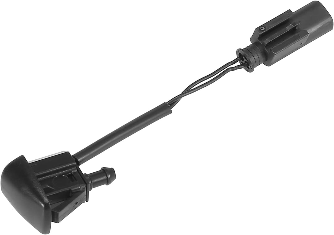 X AUTOHAUX Auto Scheibenwaschdüsen Heckscheibe Scheibenwischer Spritzdüse Sprühstrahl mit Beheiztem