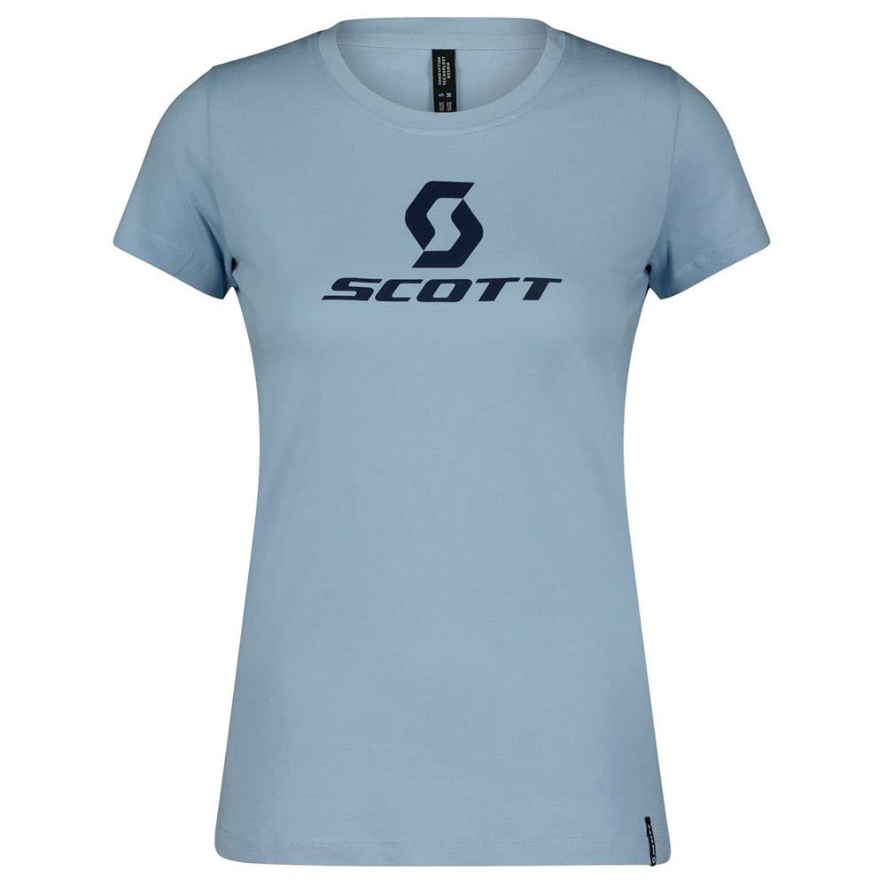 Scott Icon Damen Freizeit T-Shirt blau 2022 40 Blau, 40 Blau