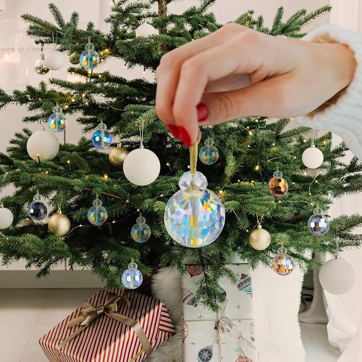 Sonnenfänger Kristall,Kristalle zum Aufhängen,Regenbogen-Sonnenfänger,Hanging Windspiel Regenbogen,f