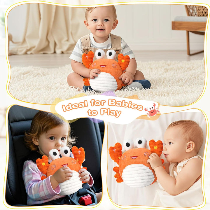 Vanplay Krabbe Baby Spielzeug, Baby Spielzeug 6 Monate Musikalische Krabbelspielzeug Geschenk 1 Jahr