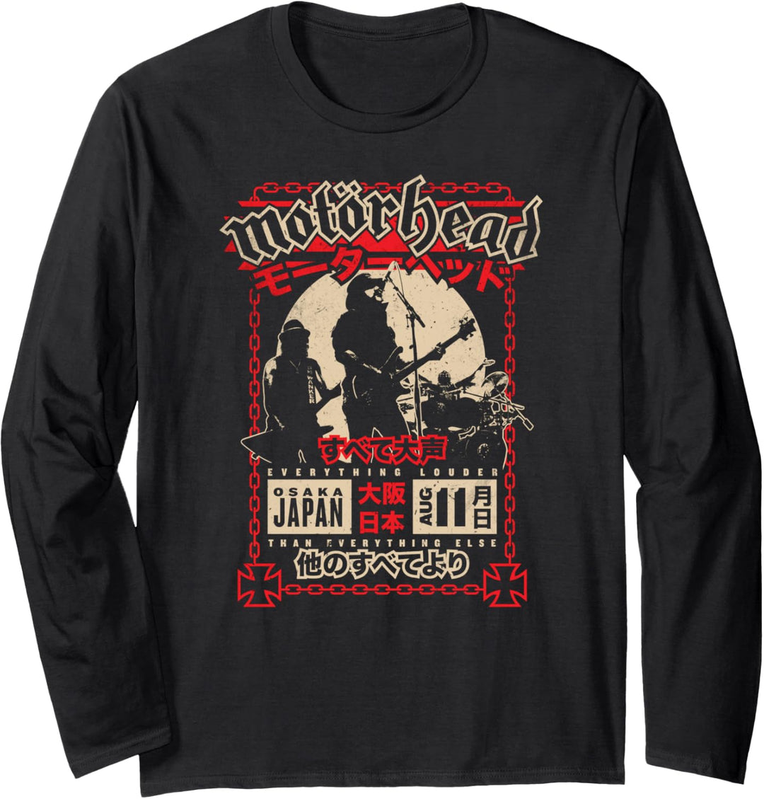 Motörhead - Loud in Osaka Langarmshirt