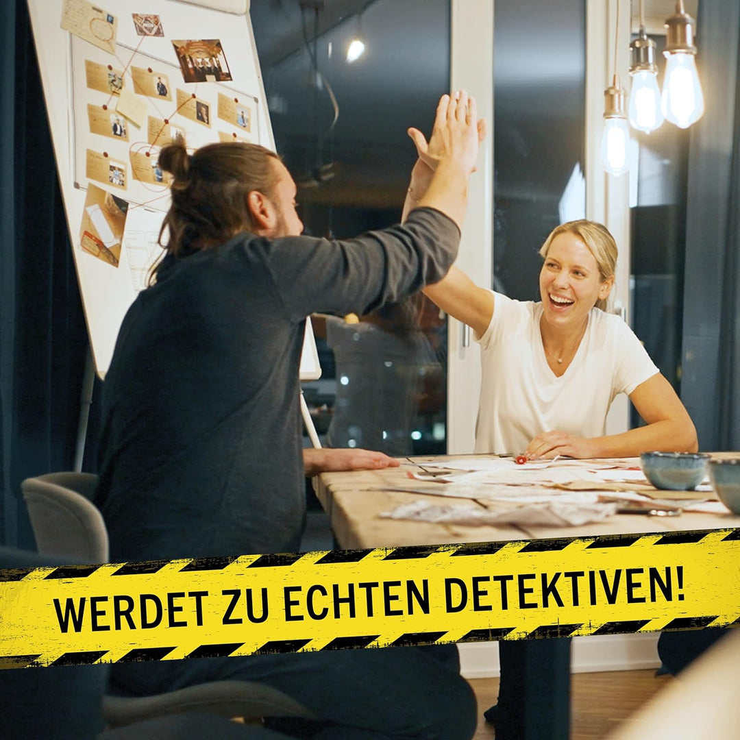 Hidden Games - Glutspur - Deutsch - Realistisches Krimispiel, spannendes Detektivspiel, Escape Room
