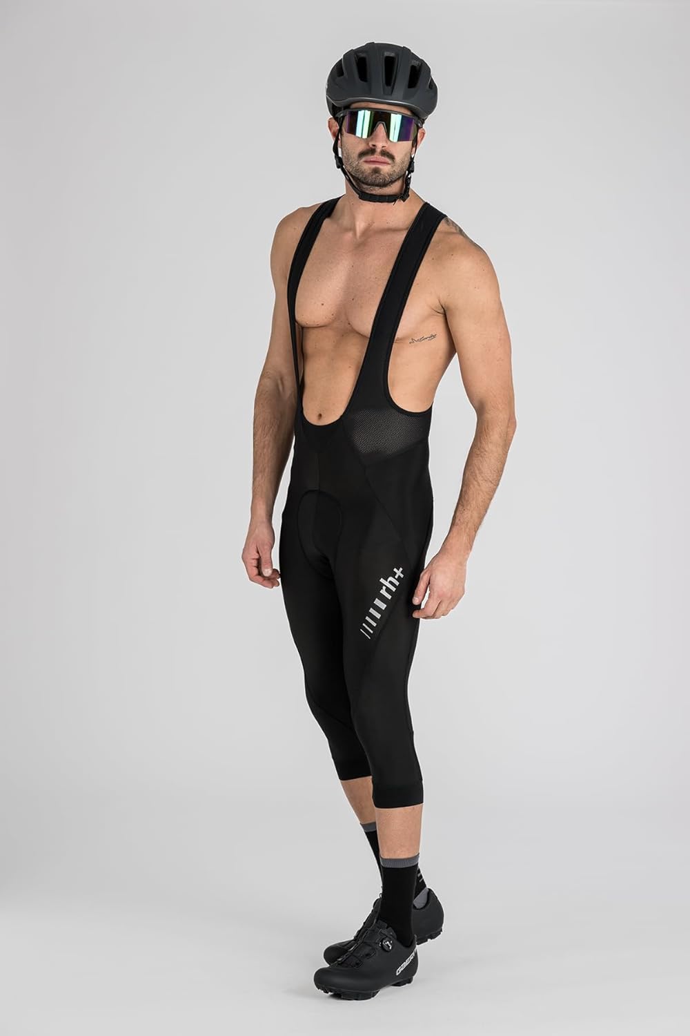 rh+ Herren Four Season Bibknicker, Black/Reflex, XL