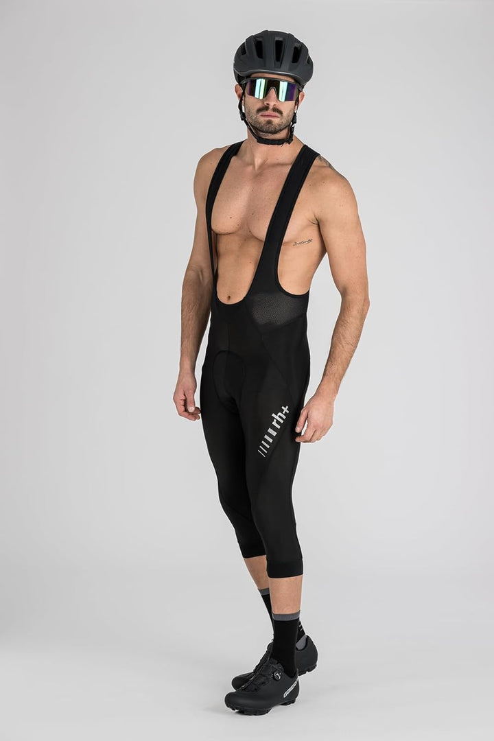 rh+ Herren Four Season Bibknicker, Black/Reflex, XL