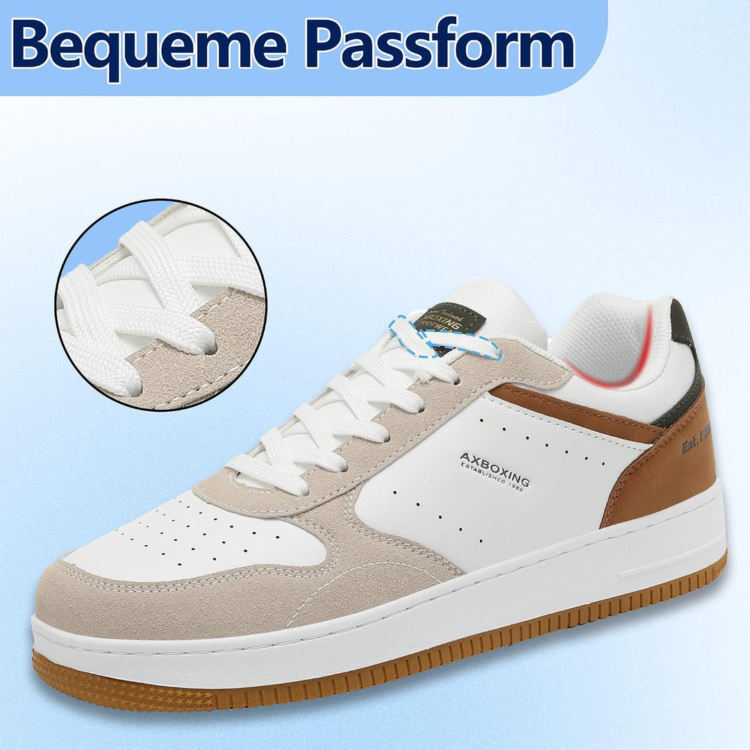 AX BOXING Sneaker Herren Schuhe Mode Herrenschuhe Freizeitschuhe Walkingschuhe Atmungsaktiv Trainers