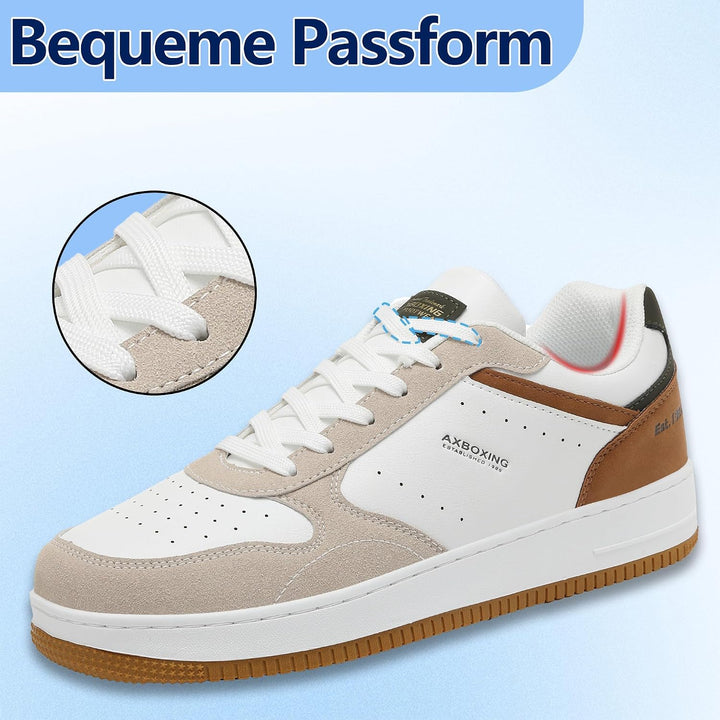 AX BOXING Sneaker Herren Schuhe Mode Herrenschuhe Freizeitschuhe Walkingschuhe Atmungsaktiv Trainers