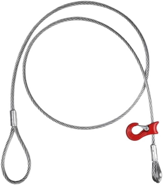 8m Chokerseil 12mm, Forstseil, Rückeseil, Gleithaken