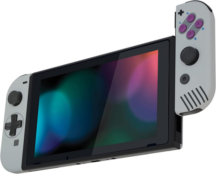 eXtremeRate NS Joycon Hülle & Tasten, DIY-Ersatz Gehäuse Case Grips Skin Shell & Knöpfe Buttons Umba
