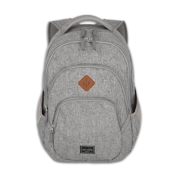 Travelite Handgepäck Rucksack, Laptop Rucksack 15,6 Zoll, BASICS, Daypack, Tagesrucksack mit vielen