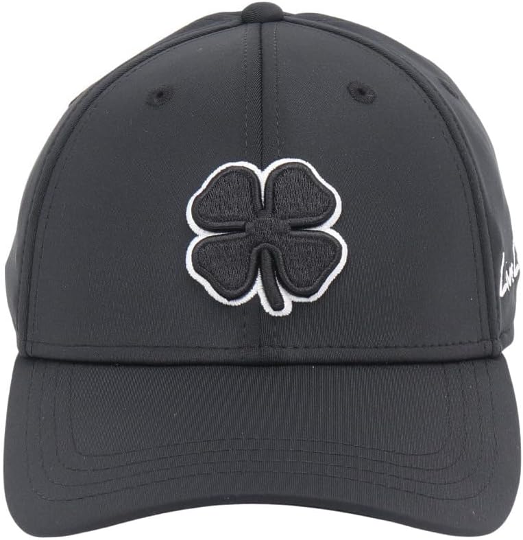 Schwarz Clover Herren Premium Fitted # 2 Gap – Schwarz mit Schwarz Clover Schwarz S-M, Schwarz S-M