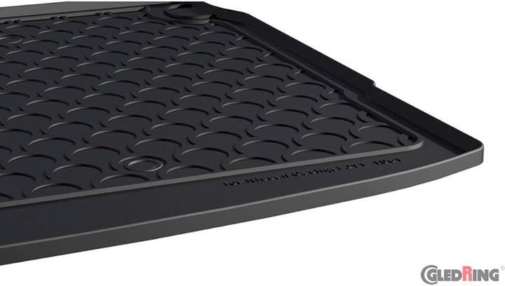 Rubbasol (Gummi) Kofferraumwanne kompatibel mit Nissan Qashqai 2014- (Höhe variabele Ladeboden) Koff