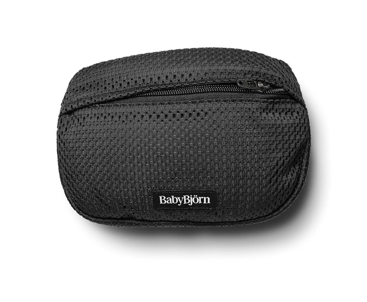 BabyBjörn Taschenbeutel für Babytrage, Netzstoff, Schwarz Taschenbeutel für Babytrage Schwarz, Tasch