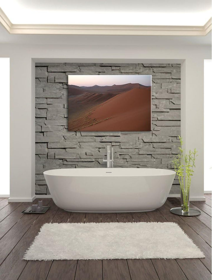 riesige Sandhühel Leinwand, XXL riesige Bilder fertig gerahmt mit Keilrahmen, Kunstdruck auf Wandbil