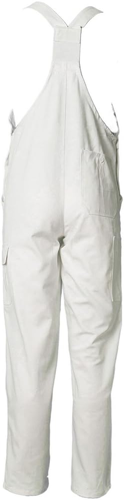 Planam Grösse 58 Herren BW 290 Cargo-Latzhose reinweiss Modell 0175 Reinweiss 58, Reinweiss 58